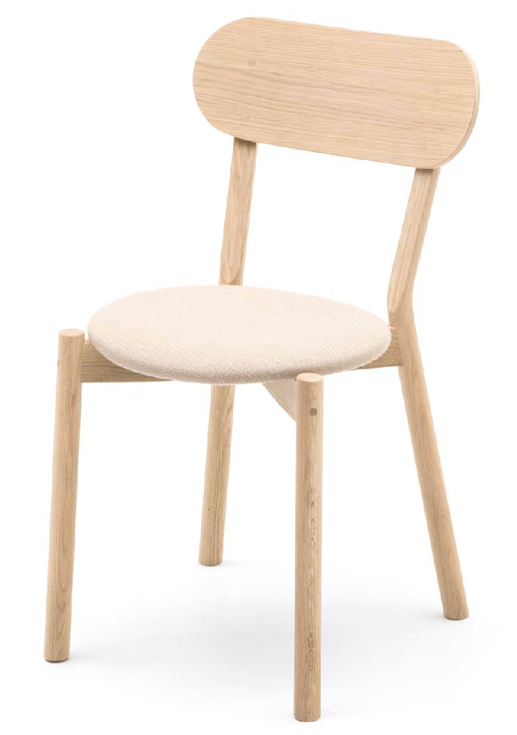 Castor Chair Plus Pad ‒ KARIMOKU NEW STANDARD (KNS)