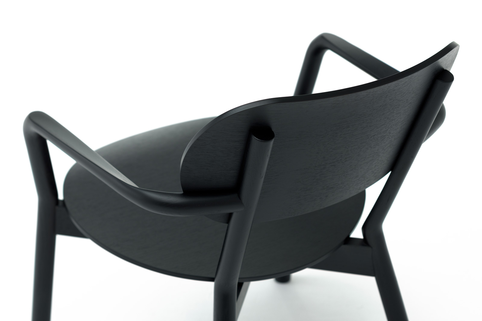 Castor Low Chair ‒ KARIMOKU NEW STANDARD (KNS)