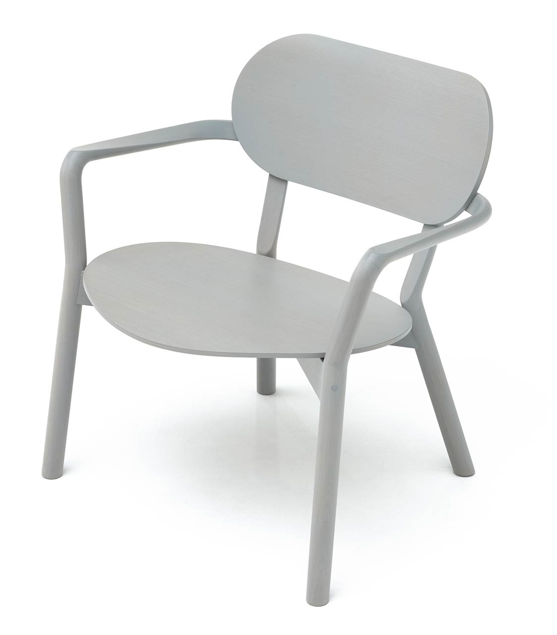 Castor Low Chair ‒ KARIMOKU NEW STANDARD (KNS)