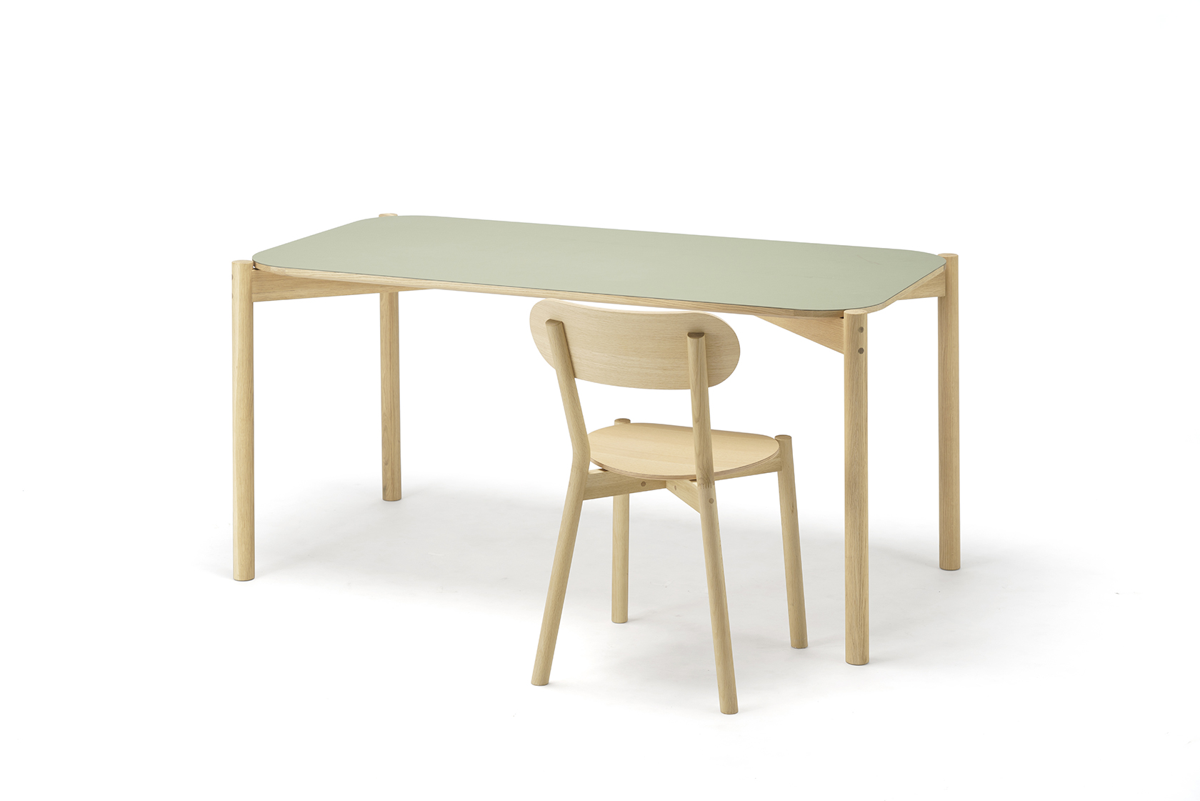 Castor Table Linoleum 150 ‒ KARIMOKU NEW STANDARD (KNS)