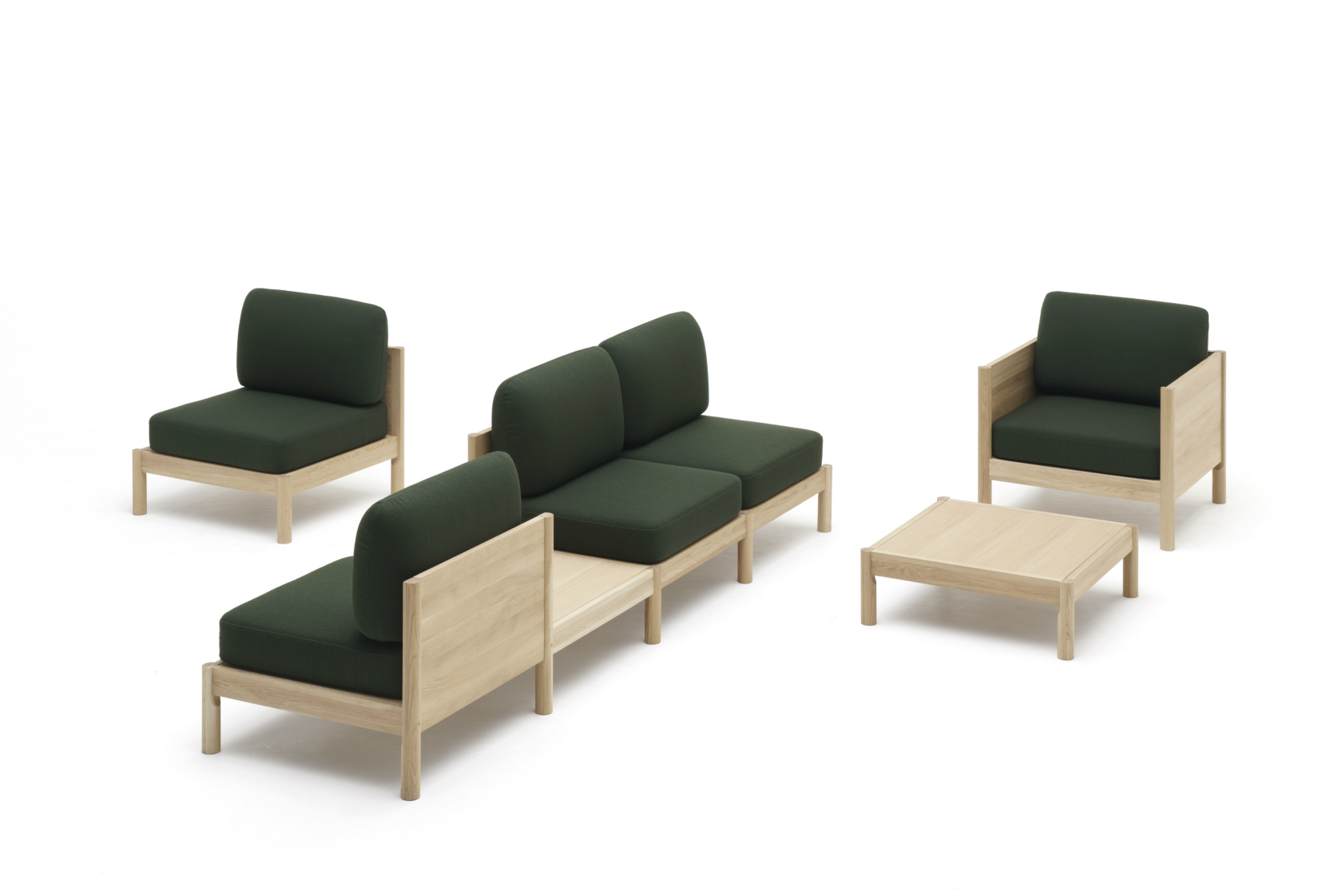 Castor Lobby Sofa System ‒ KARIMOKU NEW STANDARD (KNS)